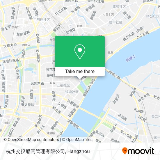 杭州交投船闸管理有限公司 map