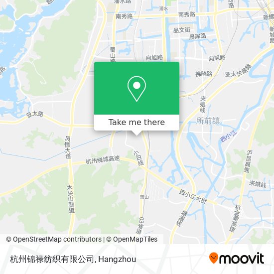 杭州锦禄纺织有限公司 map