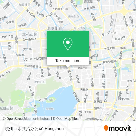 杭州五水共治办公室 map