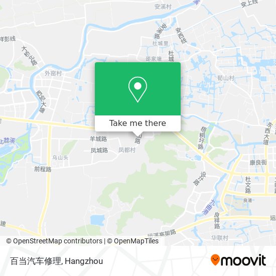 百当汽车修理 map