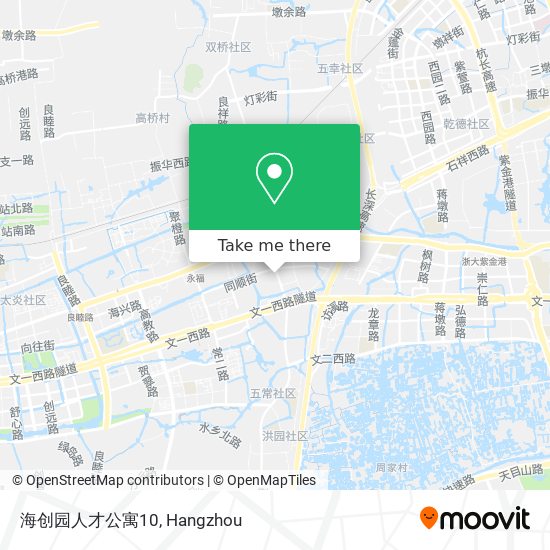 海创园人才公寓10 map