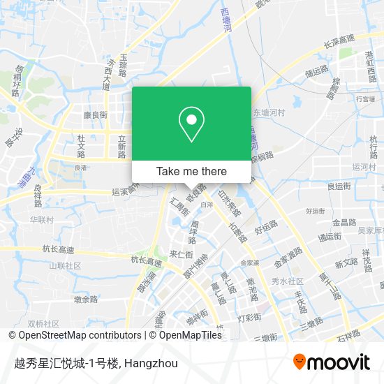 越秀星汇悦城-1号楼 map