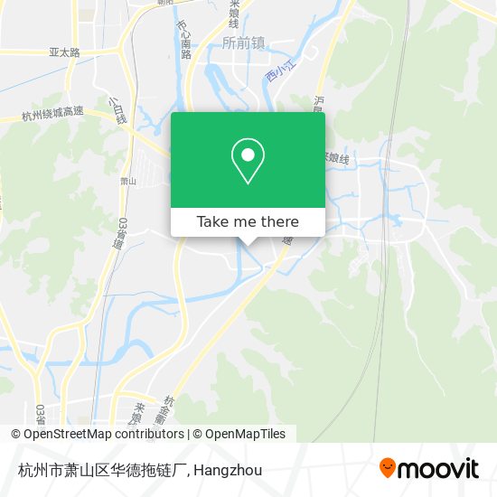 杭州市萧山区华德拖链厂 map