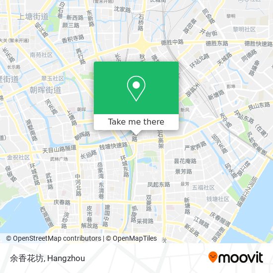 余香花坊 map