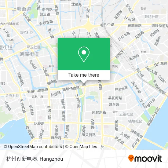 杭州创新电器 map