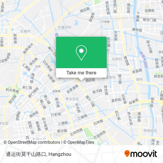 通运街莫干山路口 map