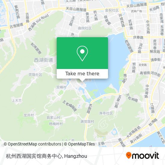 杭州西湖国宾馆商务中心 map