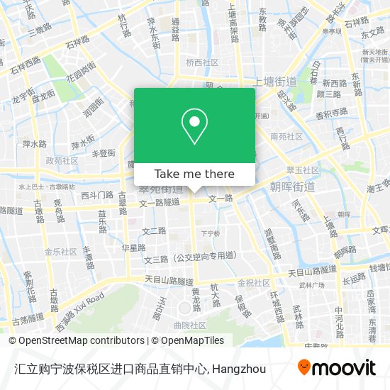 汇立购宁波保税区进口商品直销中心 map