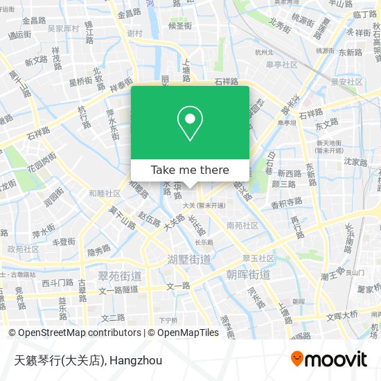 天籁琴行(大关店) map