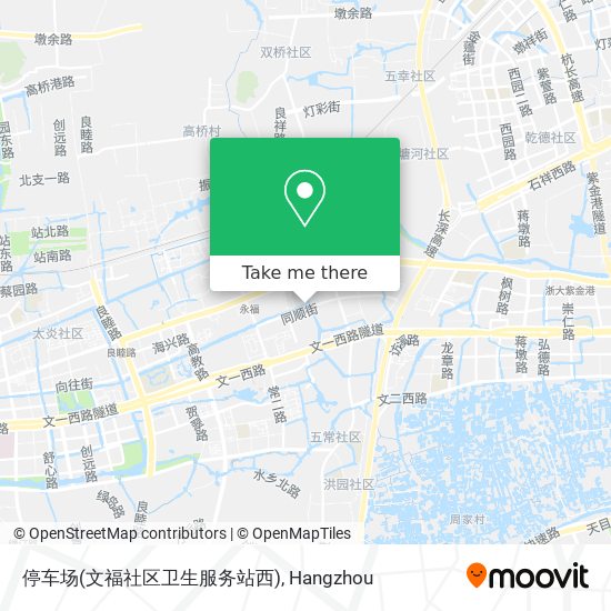 停车场(文福社区卫生服务站西) map