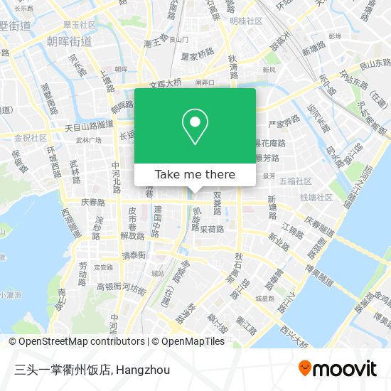 三头一掌衢州饭店 map