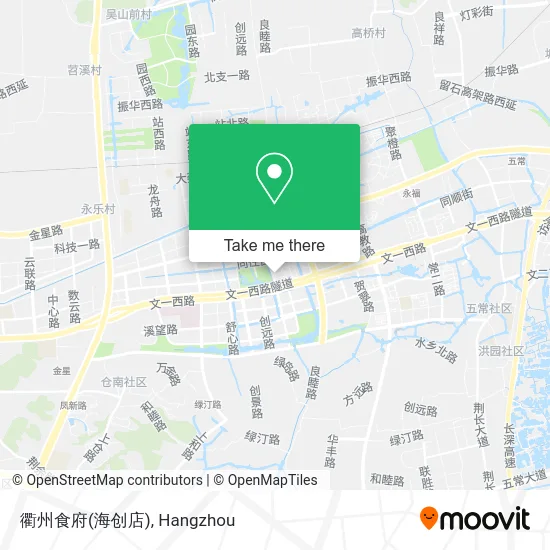 衢州食府(海创店) map
