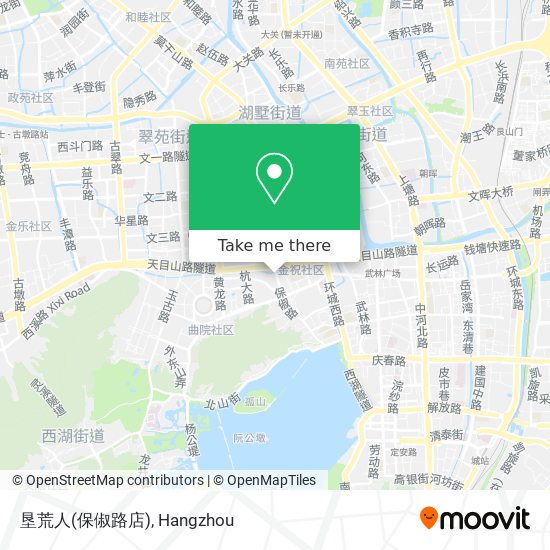 垦荒人(保俶路店) map