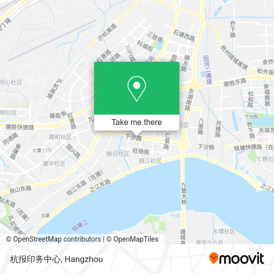 杭报印务中心 map