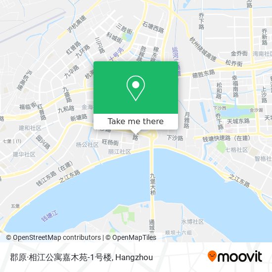 郡原·相江公寓嘉木苑-1号楼 map