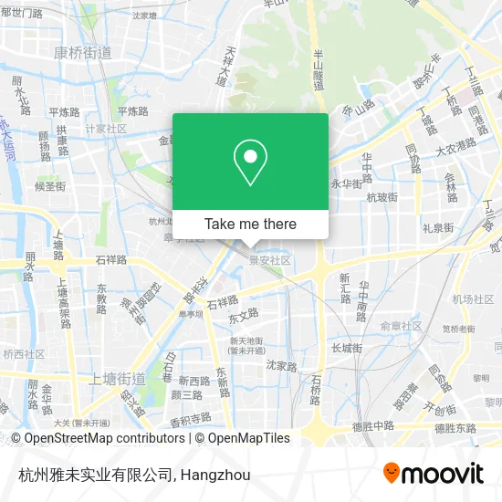 杭州雅未实业有限公司 map