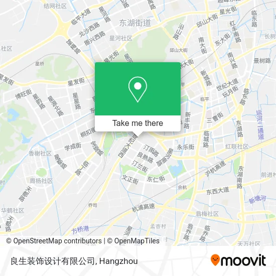 良生装饰设计有限公司 map