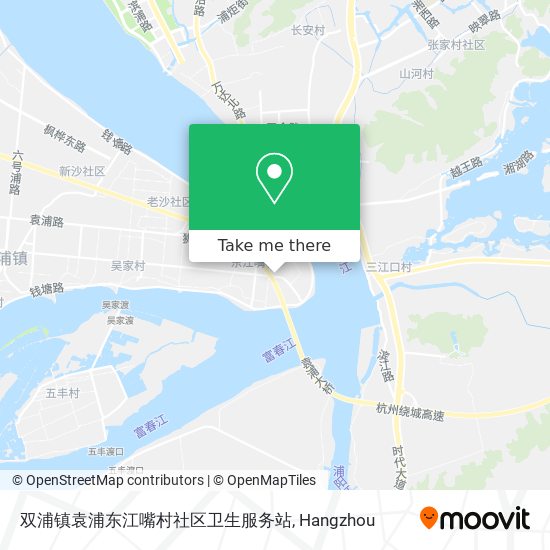 双浦镇袁浦东江嘴村社区卫生服务站 map