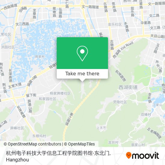 杭州电子科技大学信息工程学院图书馆-东北门 map