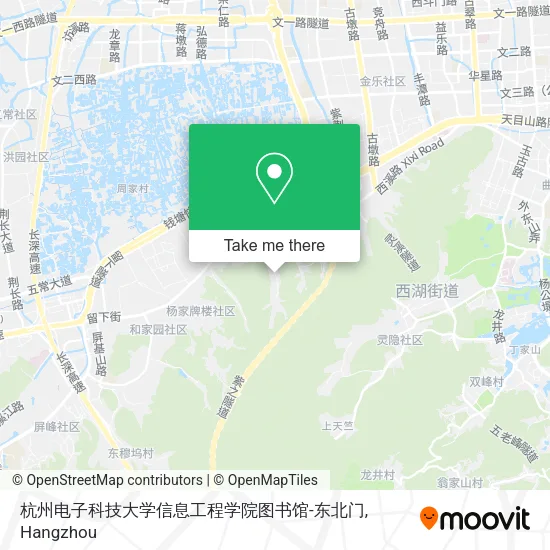 杭州电子科技大学信息工程学院图书馆-东北门 map