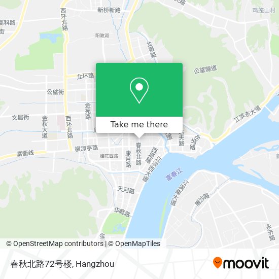 春秋北路72号楼 map