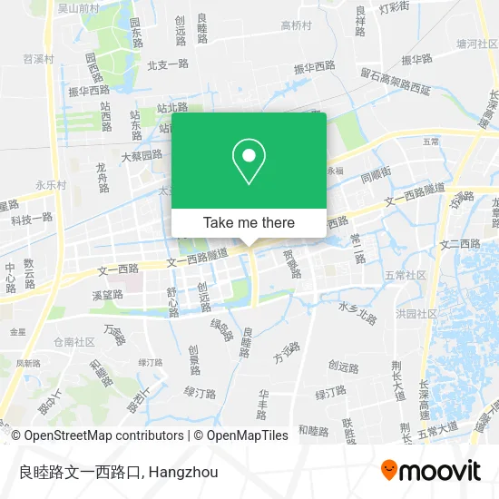 良睦路文一西路口 map
