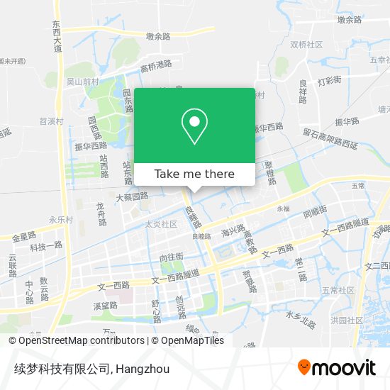 续梦科技有限公司 map