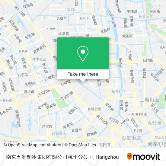 南京五洲制冷集团有限公司杭州分公司 map