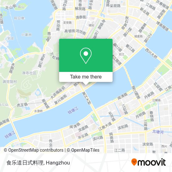 食乐道日式料理 map