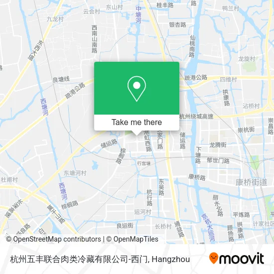 杭州五丰联合肉类冷藏有限公司-西门 map
