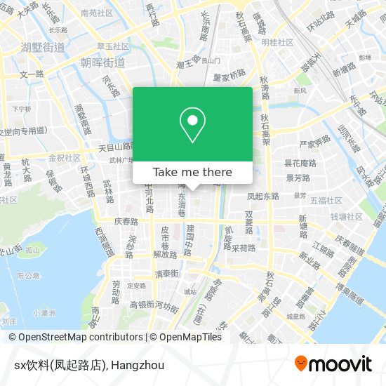 sx饮料(凤起路店) map