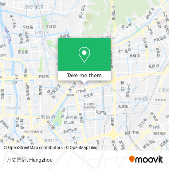 万丈国际 map