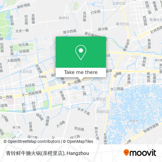 青转鲜牛腩火锅(亲橙里店) map