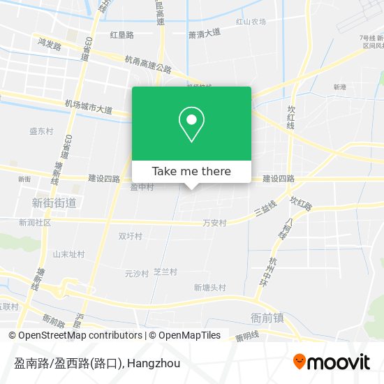 盈南路/盈西路(路口) map