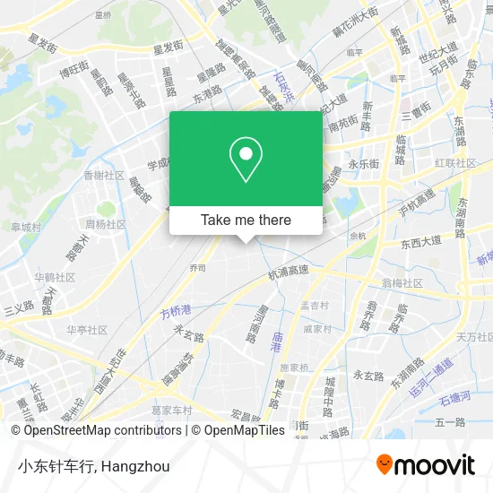小东针车行 map
