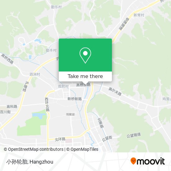 小孙轮胎 map