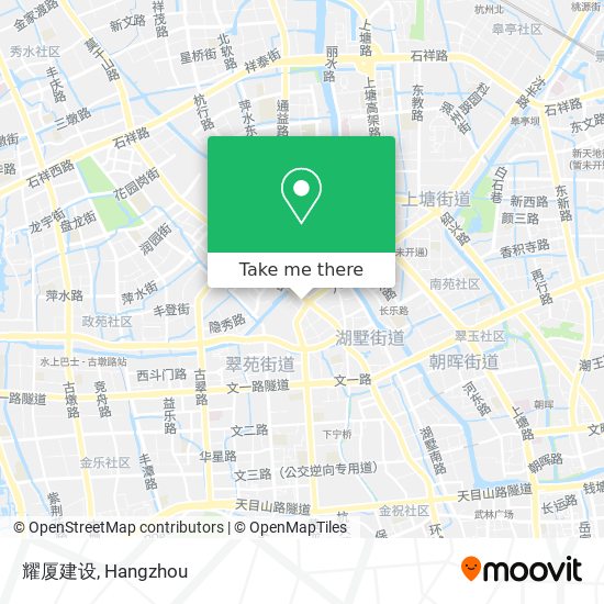 耀厦建设 map