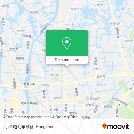 小辜电动车维修 map