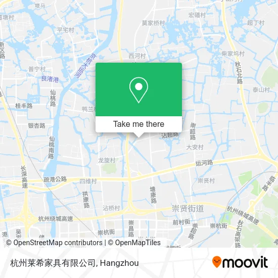 杭州莱希家具有限公司 map