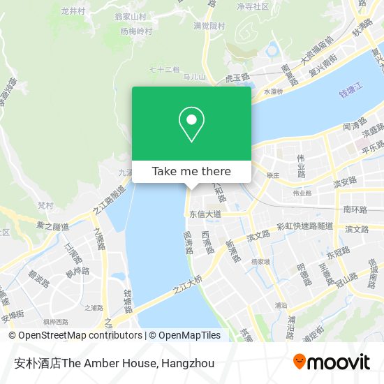 安朴酒店The Amber House map