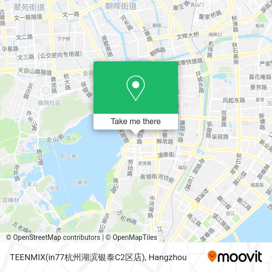 TEENMIX(in77杭州湖滨银泰C2区店) map