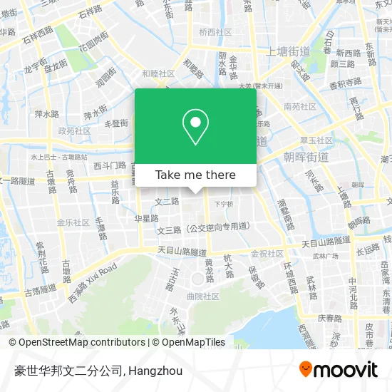 豪世华邦文二分公司 map
