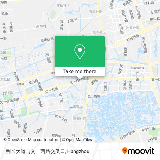 荆长大道与文一西路交叉口 map