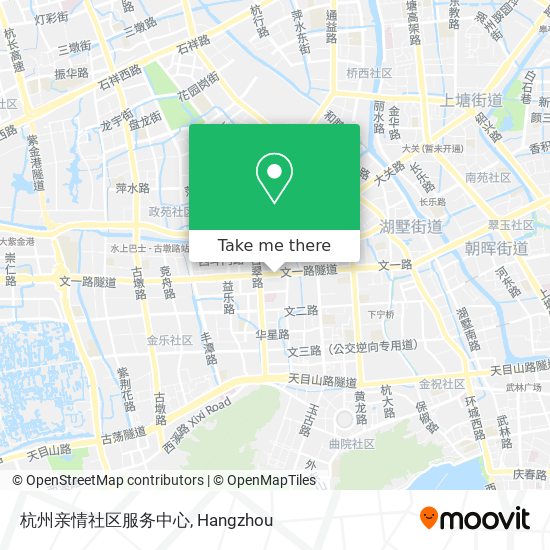 杭州亲情社区服务中心 map