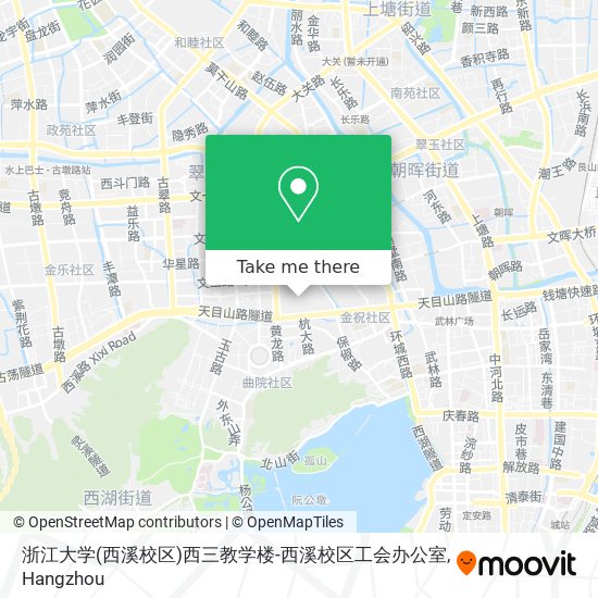 浙江大学(西溪校区)西三教学楼-西溪校区工会办公室 map