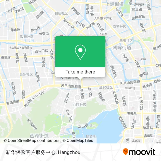新华保险客户服务中心 map