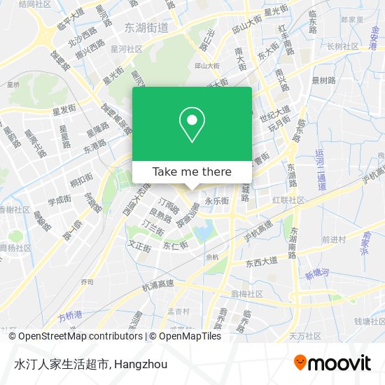 水汀人家生活超市 map
