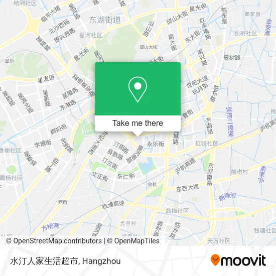 水汀人家生活超市 map