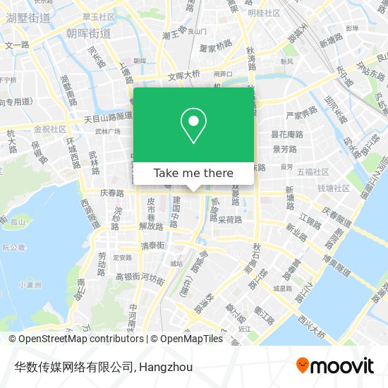 华数传媒网络有限公司 map