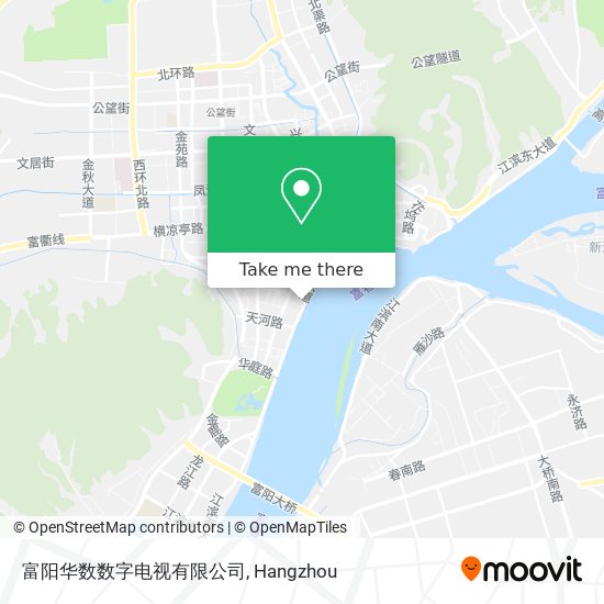 富阳华数数字电视有限公司 map